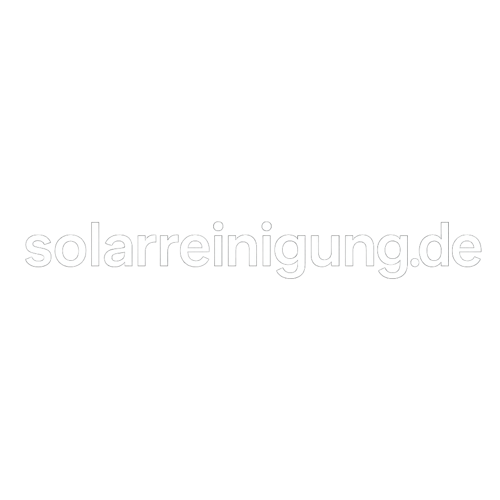 Solaranlage reinigen - deutschlandweit vom Profi